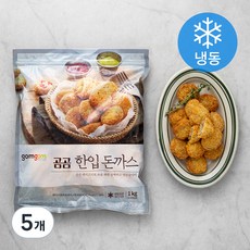 곰곰 한입 돈까스 (냉동), 1kg, 5개
