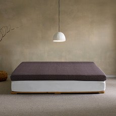 내추럴슬립알파 천연라텍스 매트리스, 마크브라운, 5cm