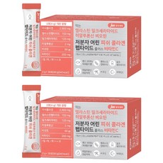 jw Pharmaceutical 牛乳神經醯胺&低分子魚膠原蛋白&維他命C粉隨身包 30條入, 2個, 60g