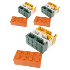 indi.k 積木膠帶台 4件組, 3套, 混合色