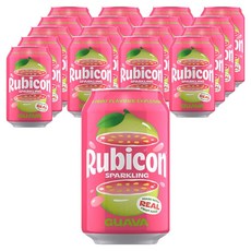 Rubicon 芭樂氣泡碳酸飲料, 330ml, 18個