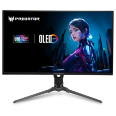 acer 宏碁 UHD 桌上型螢幕 QD-OLED 165hz 31.5吋 原廠保固, 80.01cm, X32 V2