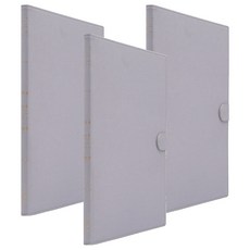 Indi Gatti 透明文件夾 20頁, 灰色, 3個