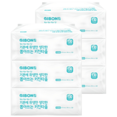 GIBONE 抽取式廚房紙巾, 130張, 6包