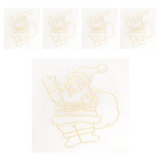 AMOS 阿摩司 S48 壓克力模型版 背袋老公公 (小), 5個