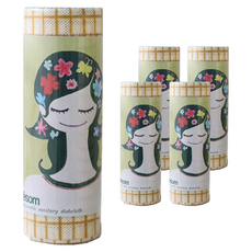 Bebesom 捲洗碗布 可洗廚房洗碗布 小號, 40入, 5個