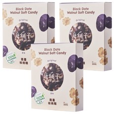 唐舖子 南棗核桃糕 原味, 澳洲初榨橄欖油製造, 200g, 3盒