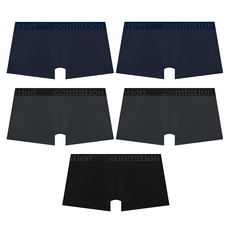 컴테이션 남성용 아스킨 드로즈 다크네이비 2p + 다크그레이 2p + 블랙 세트