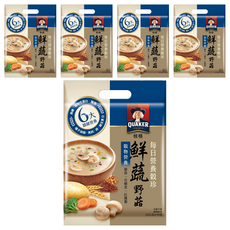 QUAKER 桂格 每日營養穀珍鮮蔬野菇, 25g, 10包, 5袋