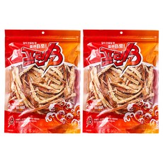 서울지앤비 프렌비 버터로 구운 바베큐 오징어, 350g, 2개