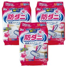 Life-do.Plus Plus Gorokurin 除塵蟎黏毛滾筒補充包, 3個