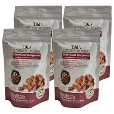 T.N.A. 悠遊 EPA/DHA毛髮保健營養錠 全齡犬貓適用 Omega-3 Omega-6 深海魚油 幫助毛髮亮麗, 皮膚/毛髮, 80顆, 4袋