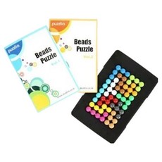 puzzlia 四角珠珠拼圖 五角形拼圖, 13.5*23.5*3.5(cm), 12件, 1個