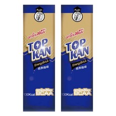 aminoMax 邁克仕 TOP KAN 能量磚 Energy Brick 咖啡口味 20顆, 50g, 2盒
