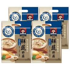QUAKER 桂格 每日營養穀珍鮮蔬野菇, 25g, 10包, 4袋