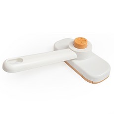 까사라이프 물티슈 청소포 미니 밀대 옐로우, 1개