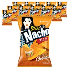 오리온 도도한 나쵸 치즈맛, 92g, 12개