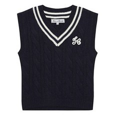 Tartine et Chocolat 兒童BR貼布針織背心