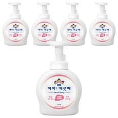 아이깨끗해 핸드워시 용기형 레몬향, 490ml, 5개