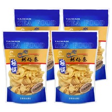 戀戀蚵仔寮 刀削章魚花，台灣海鮮, 100g, 4包