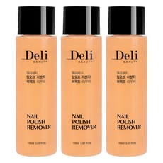 Deli Beauty Deep Off小分子完美卸甲液, 3個, 150ml