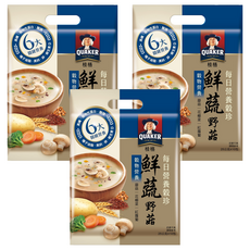 QUAKER 桂格 每日營養穀珍鮮蔬野菇, 25g, 10包, 3袋