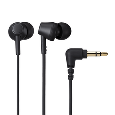 audio-technica 鐵三角 耳塞式耳機 原廠保固, ATH-CK350X BK, 黑色