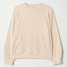 LOVE N SHOW 袖子亮點運動衫 LCFDPTS24, 米色