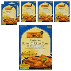 印度廚房黃油咖哩雞醬, 100g, 6盒