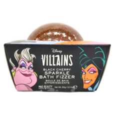 MAD BEAUTY 迪士尼反派系列 黑櫻桃炸彈泡澡球, 150g, 1顆