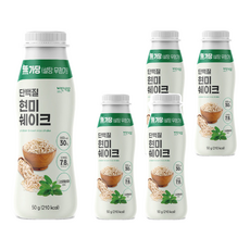 無糖蛋白質糙米奶昔, 5個, 50g