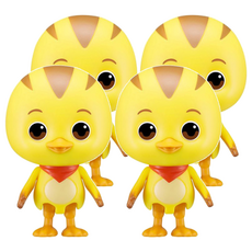 媽媽卡滋幫公仔 꽁지, 4個