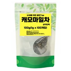 比尼弗朗森 為身體設計的潔淨茶 洋甘菊茶 三角茶包, 1個, 100入, 1g