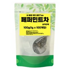 Biniplanxen 為我身體設計的潔淨茶 薄荷茶 三角茶包, 1個, 100入, 1g