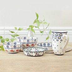 메종오브제 프라카 1인 홈 식기세트 5p, 코스모스, 식기 5p