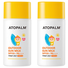 ATOPALM 愛多康 幼兒戶外遊戲防水防曬乳 SPF50+ PA+++, 2套