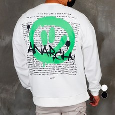 CONFIAR 男款微笑印花開衩大學T TCTS05