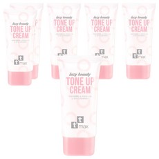 ttmax 懶美人素顏雪白霜, Tone Up Cream 保濕亮白, 6瓶
