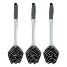 倍易刷 不吸油清潔刷 鍋具清潔刷, 3支, 1入