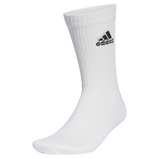 adidas 愛迪達 HT3444 C SPW CRW 1P L 襪子, 白色, 1入