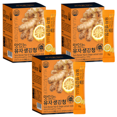 Organicmaru 美味柚子生薑醬 30入, 3個, 300g