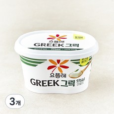 요플레 그릭 마일드, 400g, 3개