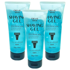 KUMANO 熊野油脂 DEVE 剃鬚凝膠, 220g, 3條