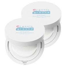 organic ground 非奈米礦物防曬氣墊, 2個, 15g