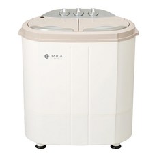 TAIGA 大河 迷你雙槽柔洗衣機 特仕版, TAG-CB1062(T), 白金色