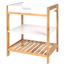 Cotton Field 棉花田傢飾 北原簡易組裝竹製置物架, 40 x 30 x 50cm, 3層