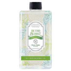 RETRO BUBBLE 乳鐵亮白草本漱口水 經典Mojito, 380ml, 1瓶