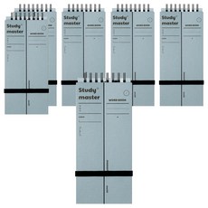 munid 智能單字記憶本, 藍色, 6本