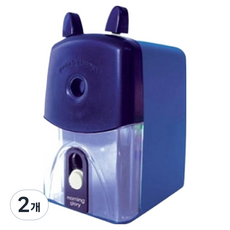 morning glory 雙孔削鉛筆機, 藍色, 2個