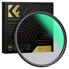 케이앤에프컨셉 NANO X MRC UV Slim 필터 AGC Glass Optic 77mm